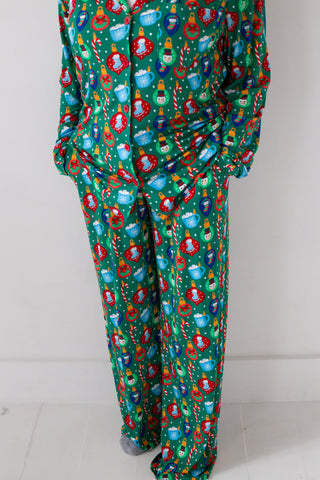 My First Christmas  Bamboo Pajamas-Women's 2 Piece Set