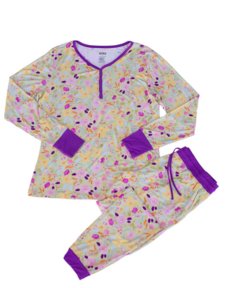 My First Bloom Women’s Bamboo Pajamas | Jogger Set