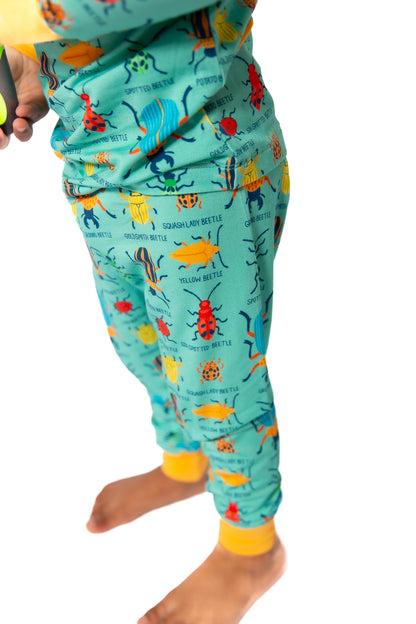 My First Beetle Bonanza™ Bamboo Kids Pajama Set | Butter-Soft Long Sleeve Pajamas