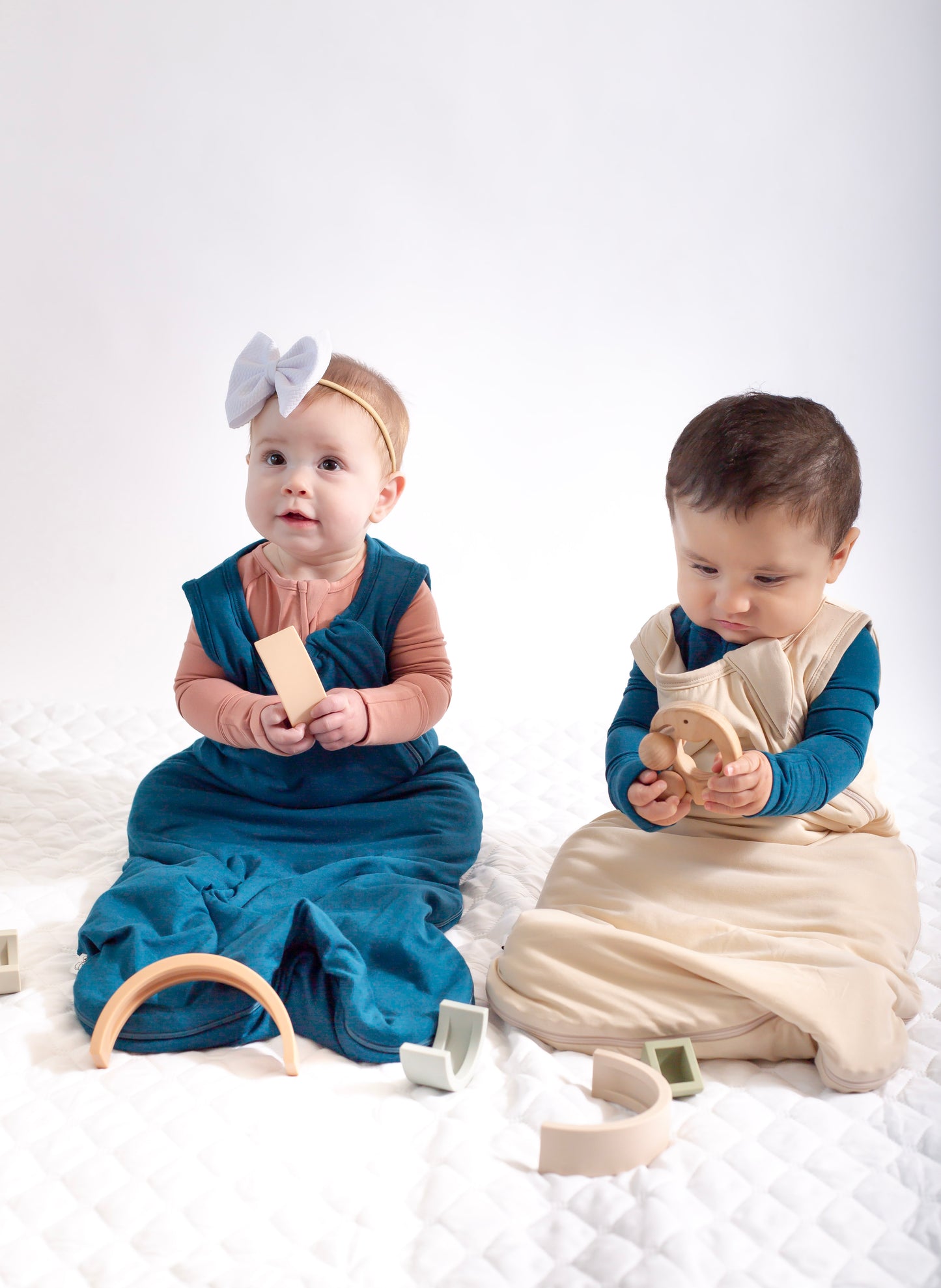 Solid Bamboo Sleep Sacks – Buttery Soft Blanket