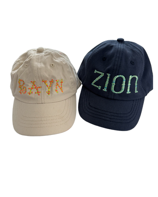 Personalized Kids Baseball Hats – Custom Style & Sun Protection