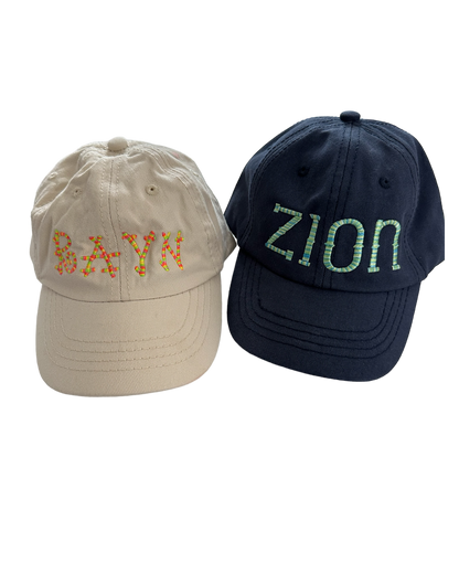 Personalized Kids Baseball Hats – Custom Style & Sun Protection