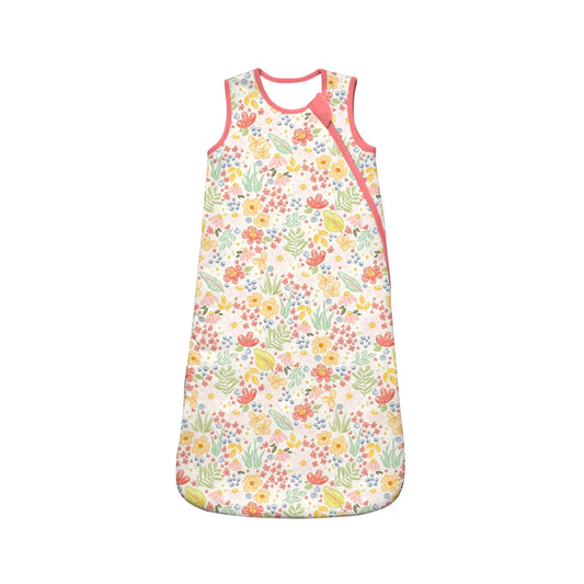 Whimsical Flower Print Sleep Bag-Personalized