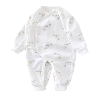 Newborn Cotton Onesies – Soft & Easy for Diaper Changes