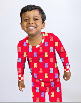 My First Gummy Yummy 2-Piece Bamboo Pajamas | Kids