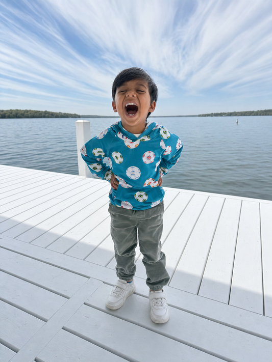 My First World Cup Bamboo Soccer Hoodie | Unisex Kids Hoodie Ages 18M–6Y