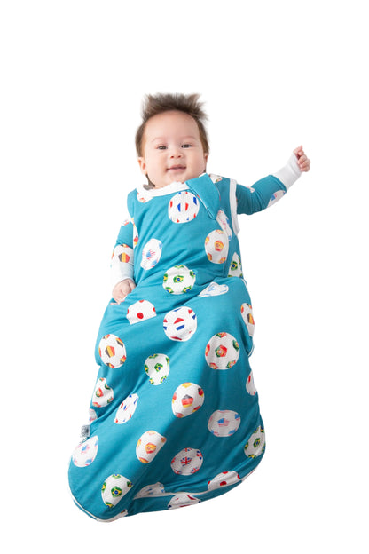 My First Soccer Outfit Bamboo  | Baby Soccer Sleep Sack