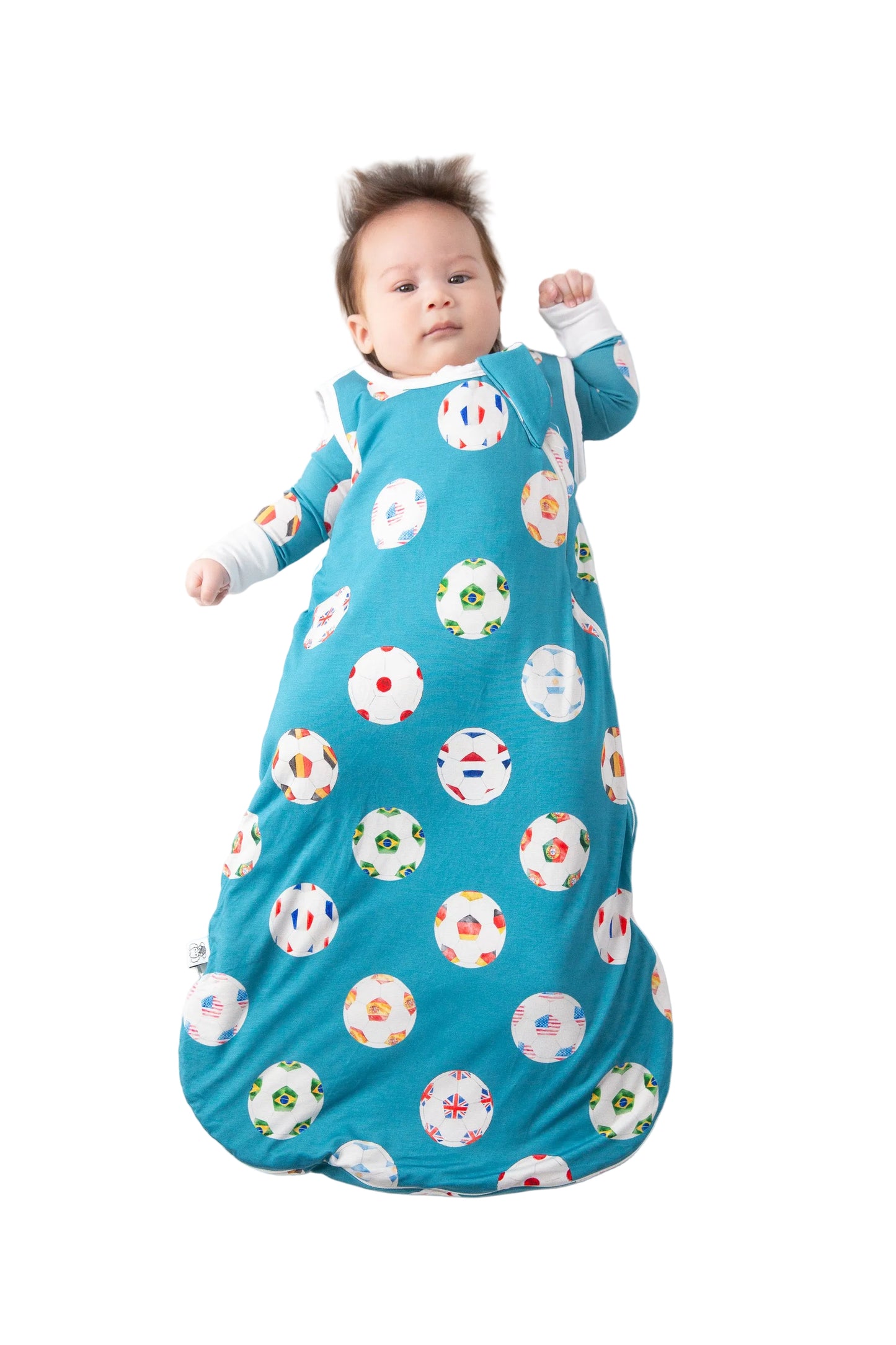 My First Soccer Outfit Bamboo  | Baby Soccer Sleep Sack