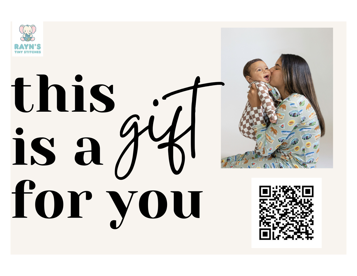 Rayn's Tiny Stitches Gift Card