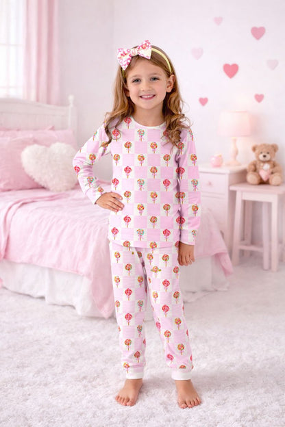 You Will Always Be My Valentine Pajamas: 2 Piece Valentines Pajamas