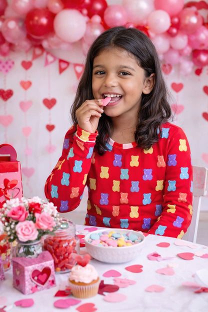 Valentines My First Gummy Yummy Pajamas: Two Pajama Set