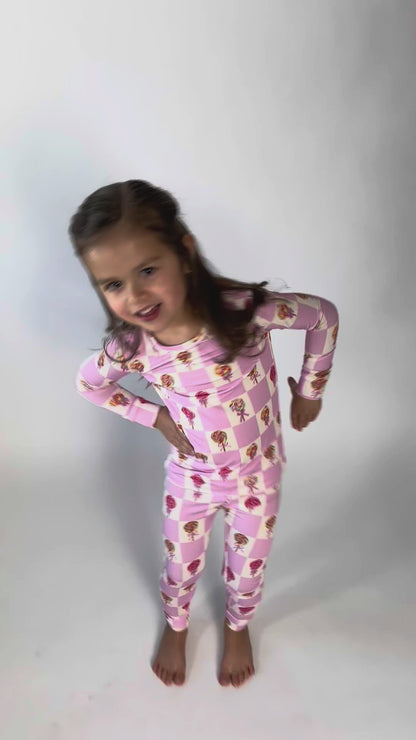 My Forever Love 2-Piece Bamboo Pajamas for Girls