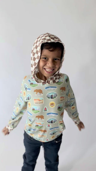 bamboo national parks hoodie sweatshirt for toddlers