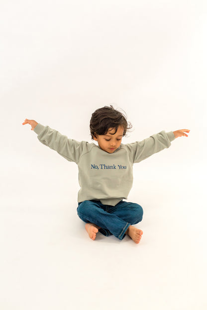 Custom Embroidered Baby Sweatshirt – Soft Bamboo Pullover