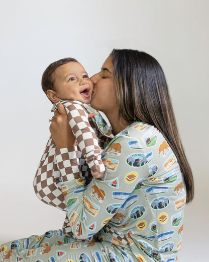 My First National Park Women’s Pajama Set | Soft Cozy Sleepwear | Rayn’s Tiny Stitches